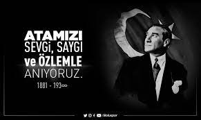 SAYGIYLA ANIYORUZ