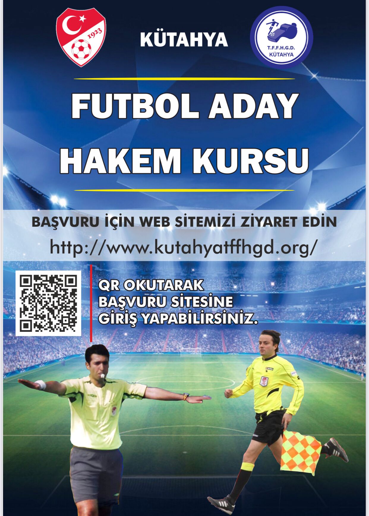 FUTBOL ADAY HAKEM KURSU AÇILIYOR
